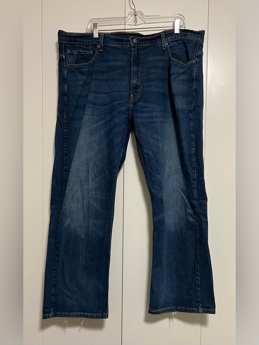 Levi's 569 Loose Straight Fit Men’s Jeans Dark Wash Denim Pants 40x30 (40x28)